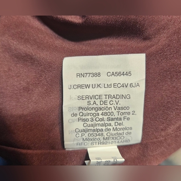 ❤️💛Madewell Fireside Mini Retro Wool Blend Skirt A line Size 00Plum Lined🩵💜 - Picture 7 of 9